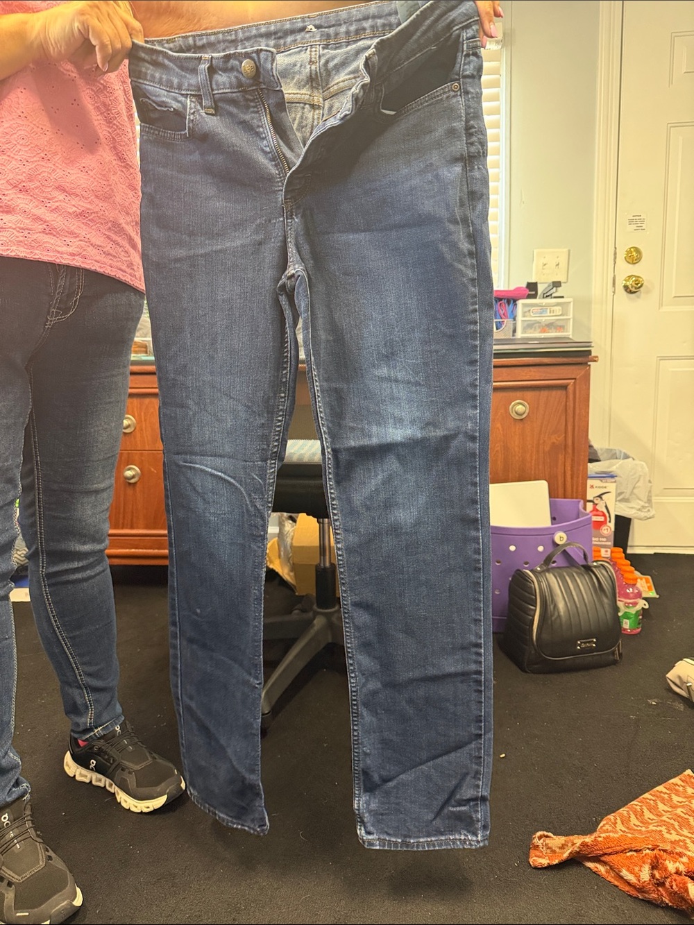 Levi's Women's Skinny Jeans in Dark Blue Denim